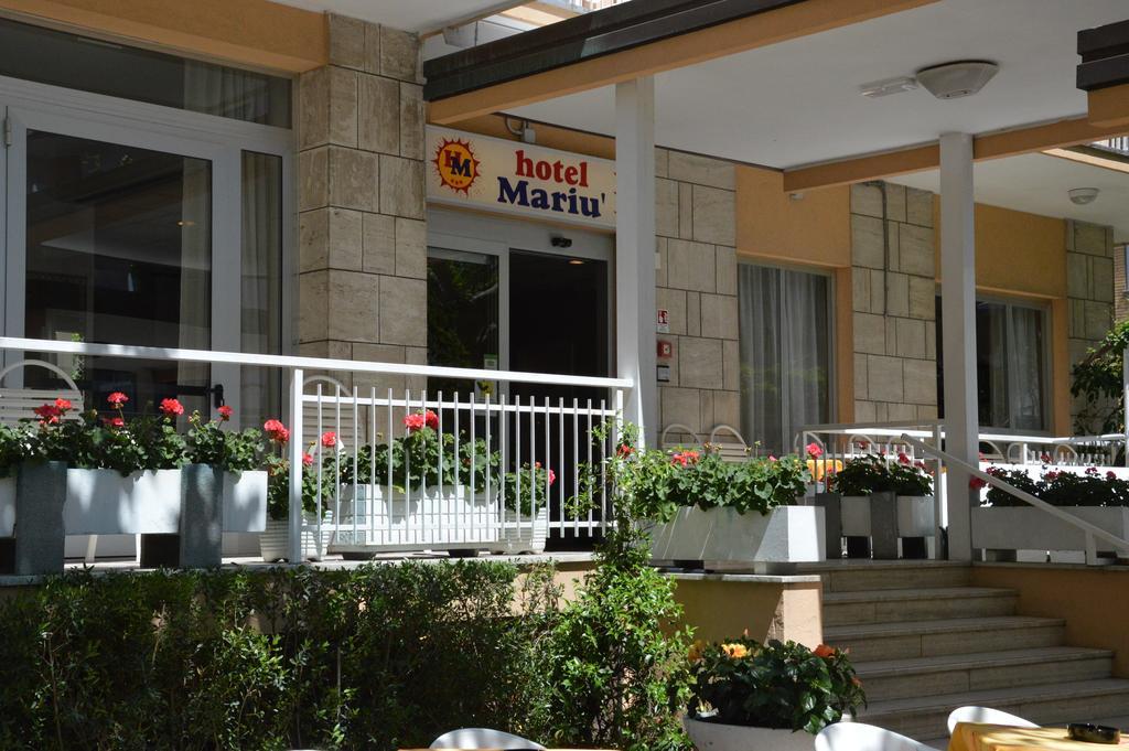 Mantovani Hotel Mariu Rimini Exteriör bild